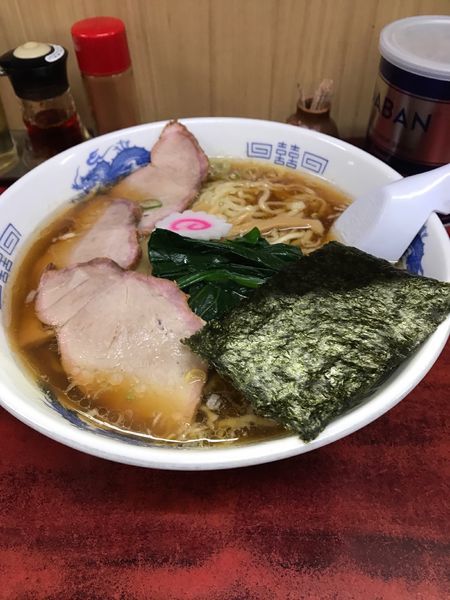 「中華そば大盛」@白河中華そばの写真