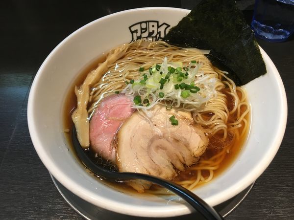 「中華そば」@つけ麺 中華そば アンタイNOODLESの写真