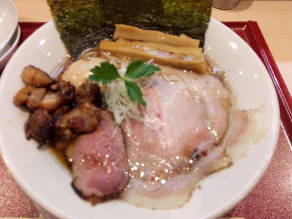 「特製紀州鴨そば」@燃えよ麺助の写真