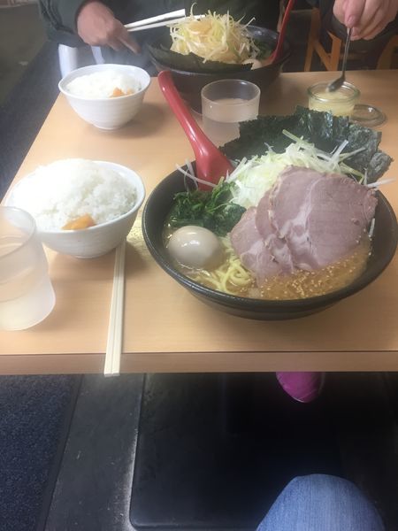 「得とくラーメン」@横浜家系  一二三家の写真