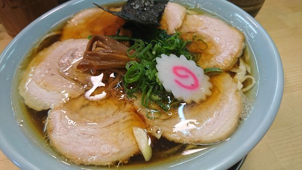 「肉中華そば」@我的中華そば 机上の空論。の写真