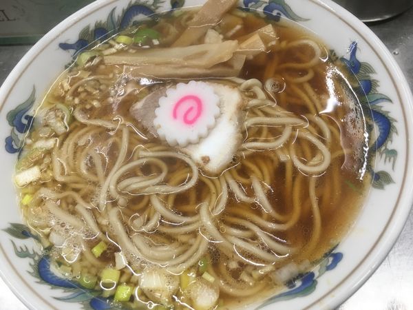 「ラーメン450円」@中華そば みたかの写真