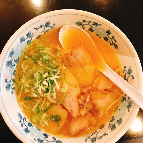 「長浜ラーメン(バリカタ・にんにくちょい増し)」@長浜ラーメン 浜ちゃんの写真