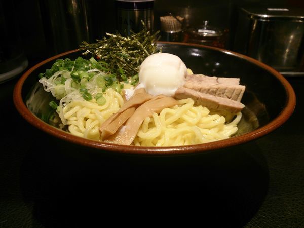 「辛味噌油そば+半熟たまご+柚子こしょう」@東京油組総本店 町田組の写真