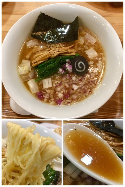 「【11月限定】手揉み中華ソバ ￥750」@アメノオトの写真