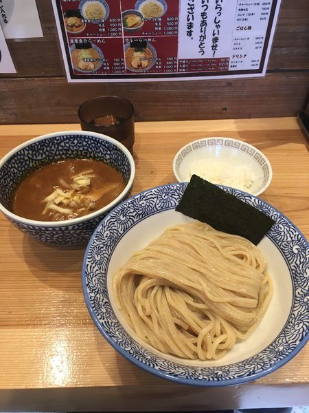 「カレーつけ麺」@豚骨一燈 本郷店の写真