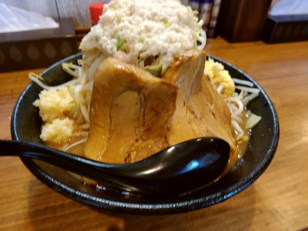 「ラーメン(小・200g)700円」@ガッツリ拉麺 鍛吉の写真