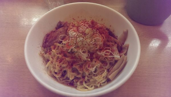 「地獄油そば、ダブル」@味の天徳 柿生店の写真