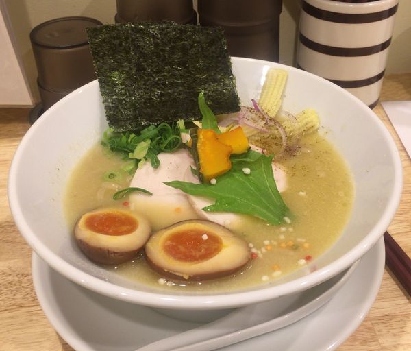 「特製鶏白湯ラーメン」@鶏そば どりどりの写真