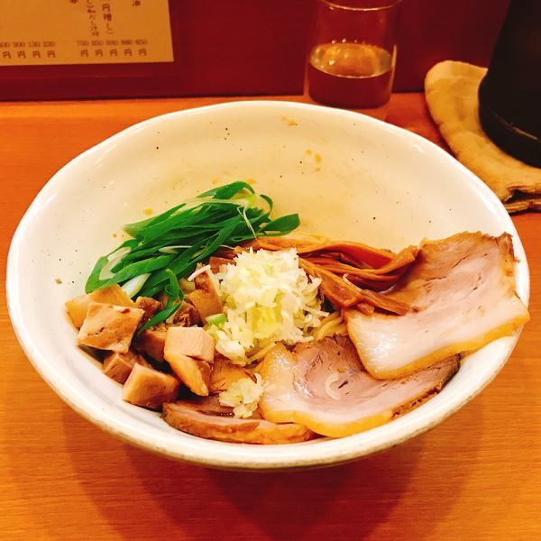 「和え麺(和だし汁付)」@中華そば うえまちの写真