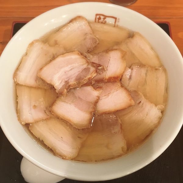 「焼豚ラーメン」@喜多方 坂内食堂 京都店の写真