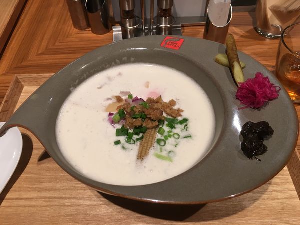 「濃厚鶏白湯ラーメン」@RAMEN FACTORY TORISETSUの写真