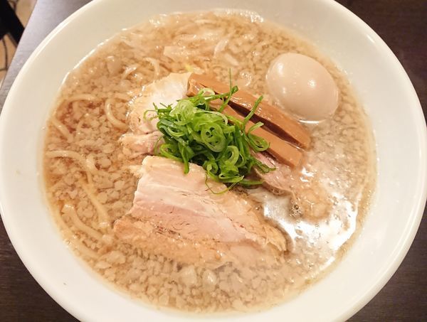 「背油煮干」@麺や 花よの写真