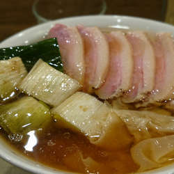 鴨コンフィ麺 + わんたん