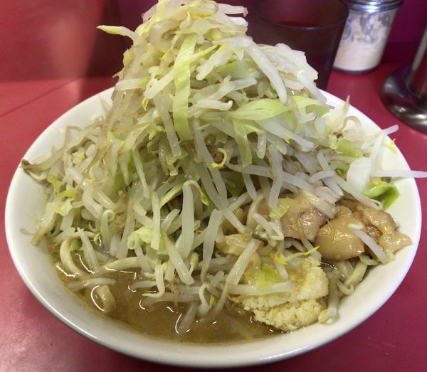 「小ラーメン 全部」@ラーメン二郎 ひばりヶ丘駅前店の写真