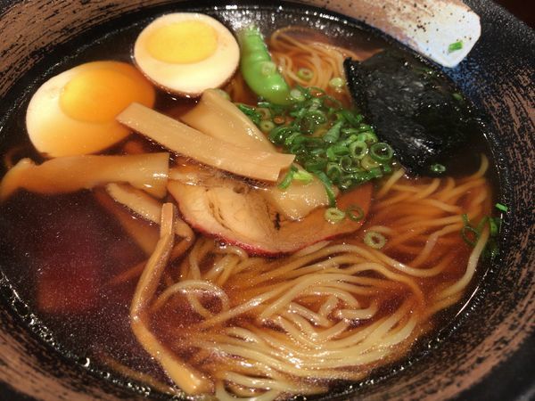 「中華そば（醤油煮玉子）770円」@中華そば 弁多津の写真