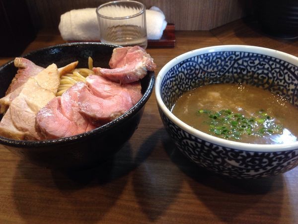 「チャーシュー極濃煮干つけ麺」@煮干しつけ麺 宮元の写真