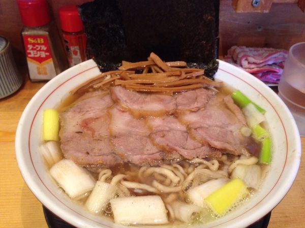 「チャーシュー中華そば」@中華そば 葉山の写真