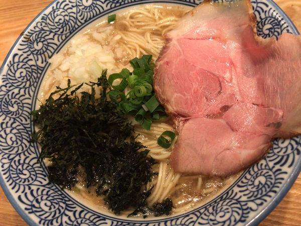 「濃厚煮干中華蕎麦(大盛り)」@仙台中華蕎麦 仁屋の写真