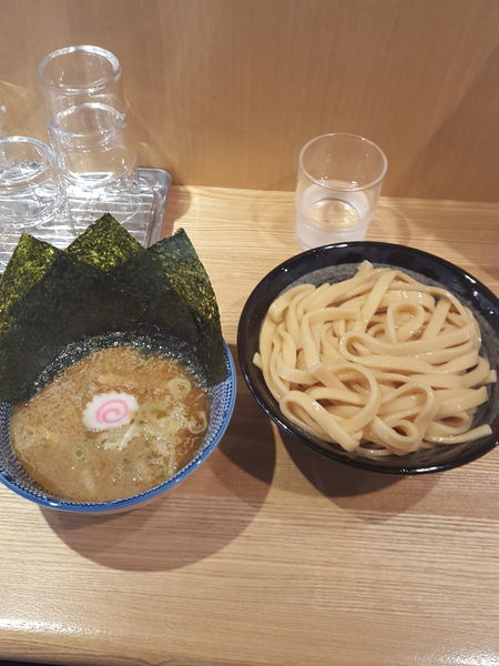 「つけ麺　平打ち」@つけ麺 はま紅葉の写真