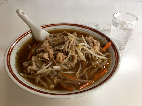 「肉そば」@万福の写真