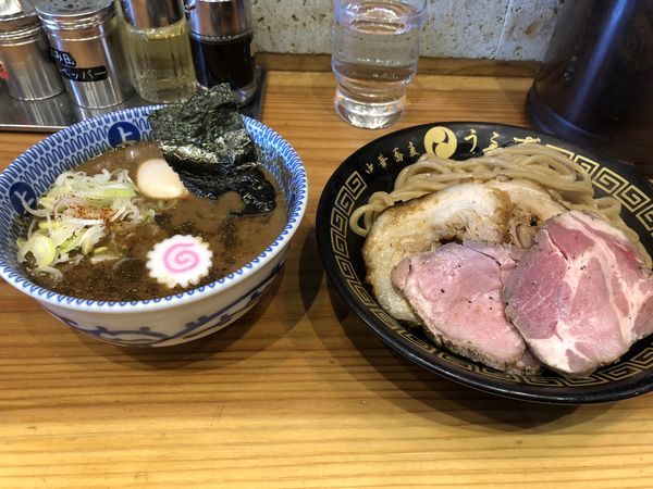 「特製つけ麺（並）あつもり」@中華蕎麦うゑずの写真