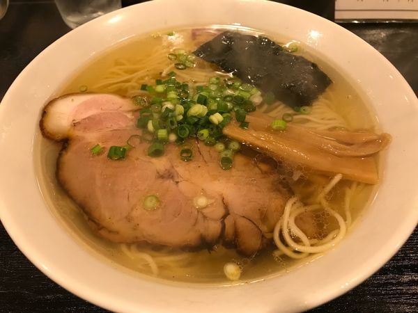 「特製塩らぁ麺  680円」@ラーメン角屋の写真