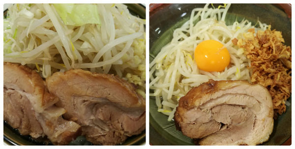 「【限定B】塩ラーメン(大盛)+豚1枚+ネギ」@ハイパーファットンの写真