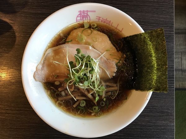 「中華そば」@中華蕎麦 瑞山（ZUIZAN）の写真