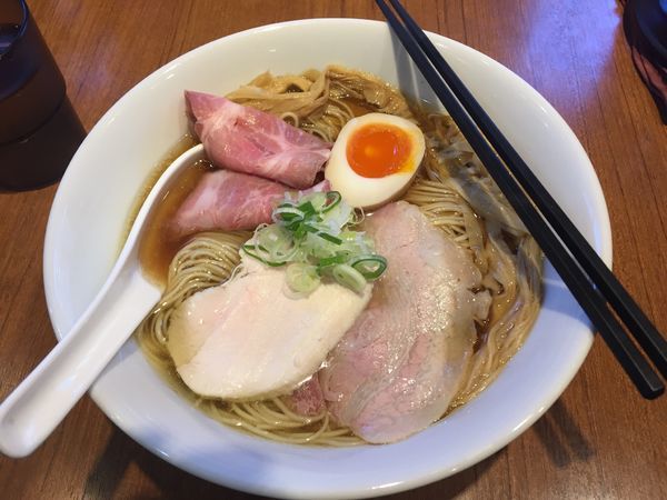 「中華そば750円+大盛100円」@寿製麺よしかわ 川越店の写真