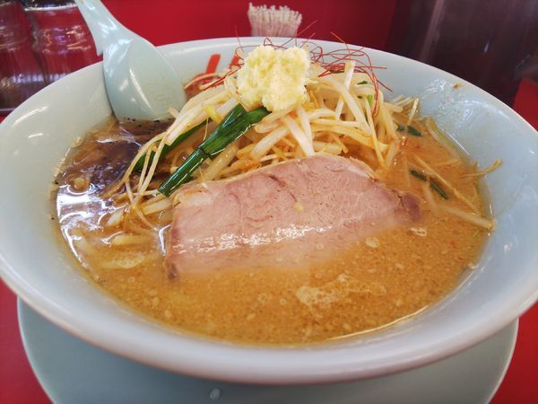 「特製もやし味噌ラーメン」@山岡家 川島店の写真