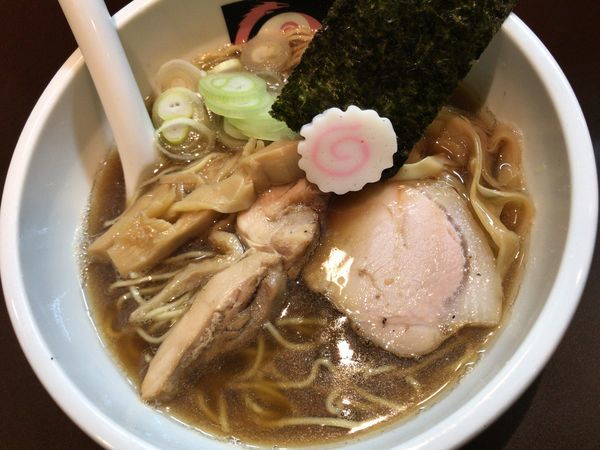 「にぼしそば＋和え玉」@おおぜき中華そば店の写真