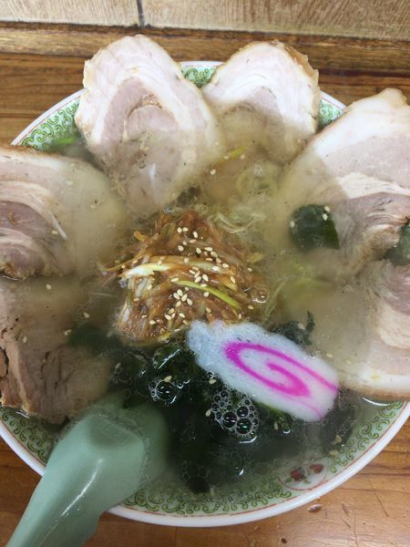 「ネギチャーシュー麺¥980」@手打ちラーメン 丸富の写真