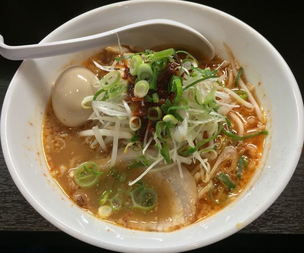 「スパイシーフォレスト+味玉(¥800+¥100)」@らーめん ながた 海老名店の写真