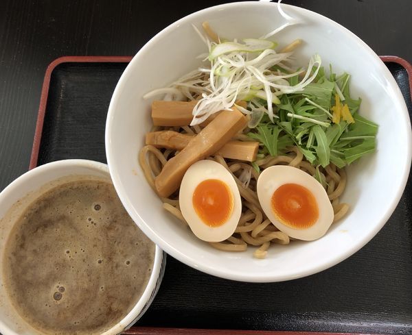 「つけそば+味玉(¥880+¥100)」@大和 つけめん処 とり右ゑ門の写真