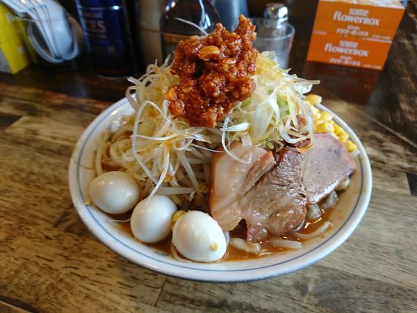 「オロチョン味噌ラーメン(限定)」@らーめん梵’s BONES北浦和本店の写真