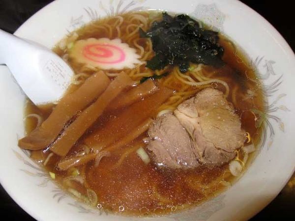 「ラーメン　500円」@大釜 本店の写真