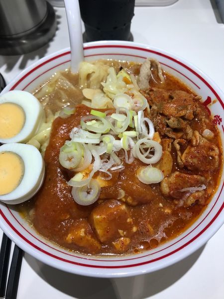 「五目蒙古タンメン（大盛り）」@蒙古タンメン中本 横浜店の写真