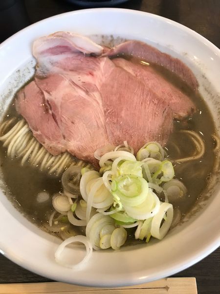 「境港煮干し蕎麦＋鮟肝の和え玉」@弘明寺丿貫の写真