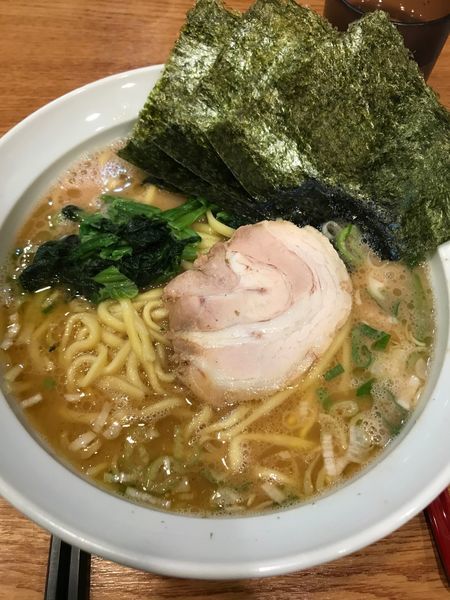 「味玉ラーメン（大盛り）」@麺屋 輝虎の写真