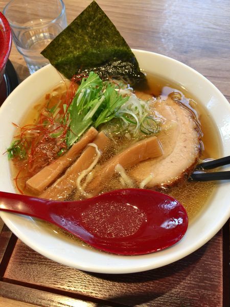 「醤油ラーメン 中太麺変更」@麺や Co粋の写真