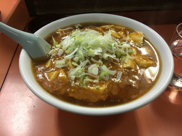 「マーボーメン」@来々軒の写真