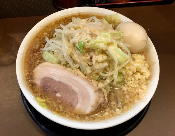 「煮干しらーめん+味玉」@麺屋㐂龍の写真