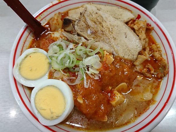 「五目蒙古タンメン＋チャーシュー２枚」@蒙古タンメン 中本 目黒店の写真