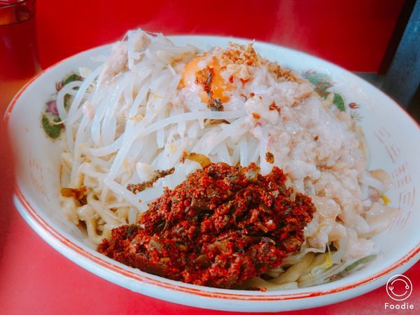 「汁無し 高菜 脂」@ラーメン二郎 湘南藤沢店の写真