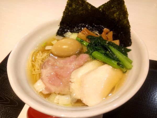 「特製鶏だし塩RAMEN1048円」@RAMEN 火影 ラゾーナ川崎店の写真