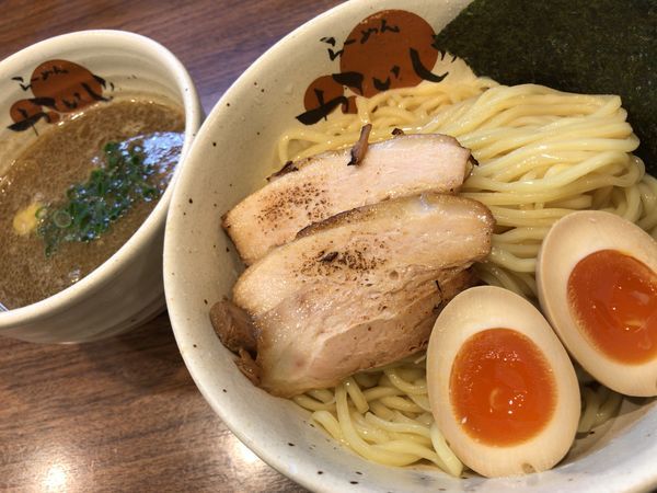 「かいじの濃厚煮干つけめん(大盛)」@らーめん かいじ 東仙台店の写真