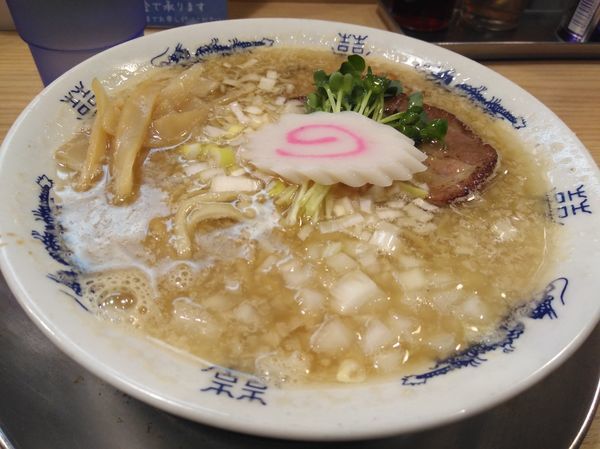 「アブラ煮干そば(小)」@煮干そば 流。の写真