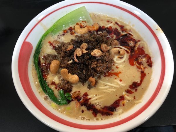 「魚辛担担麺」@自家製麺SHINの写真