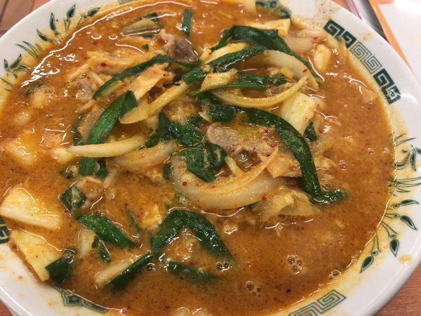 「限定：ちげ味噌ラーメン590円」@日高屋 東所沢店の写真